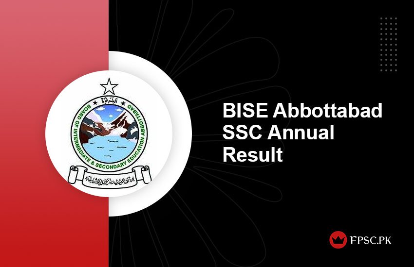 Bise Abbottabad Ssc Nd Annual Result Ssc Part Part Biseatd