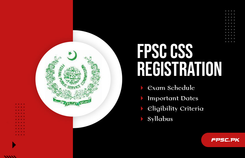 FPSC CSS Registration Exam Schedule & Process