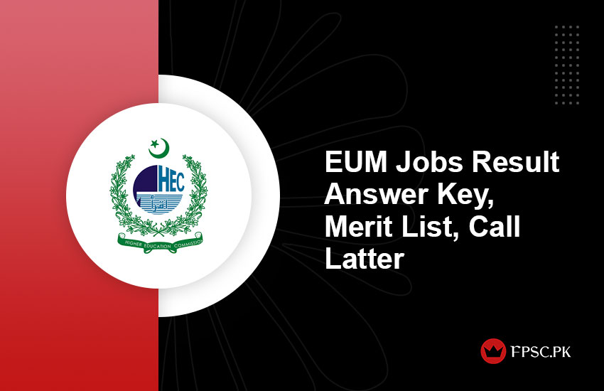 EUM Jobs Result Answer Key, Merit List, Call Latter