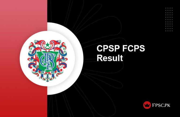 CPSP FCPS Result 2025 Part 1, Part 2 cpsp.edu.pk