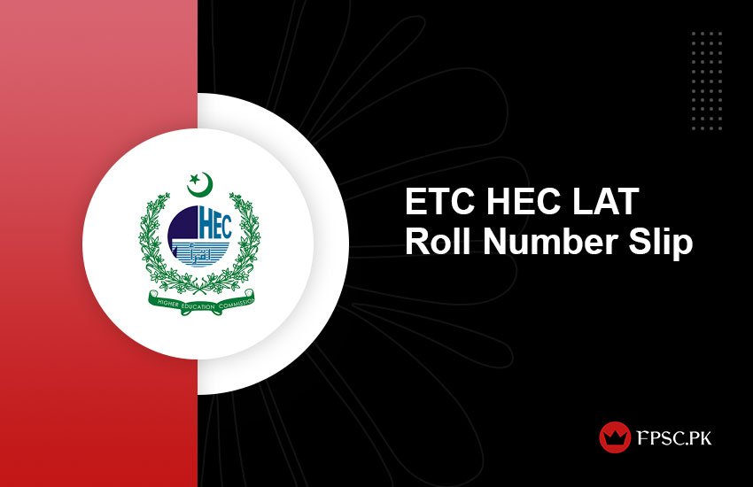 ETC HEC LAT Roll Number Slip