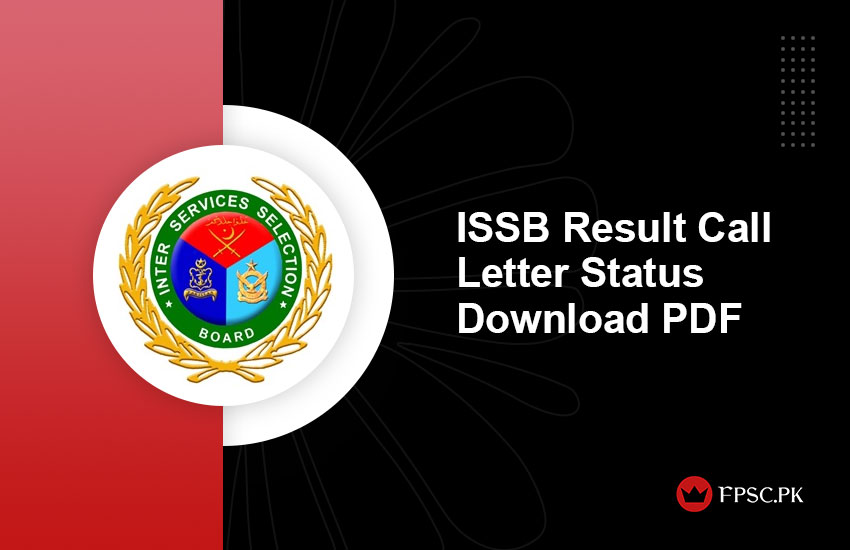 ISSB Result Call Letter Status Download PDF