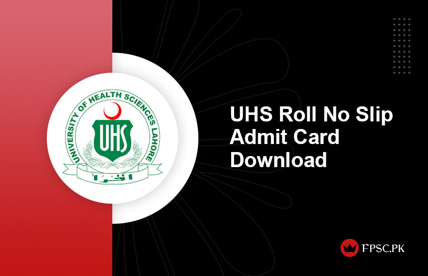 UHS Roll No Slip Admit Card Download