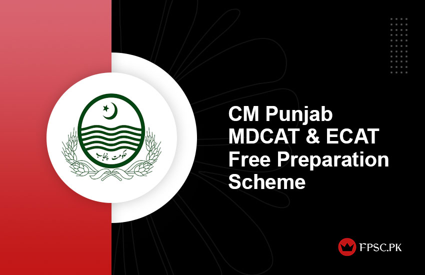CM Punjab MDCAT & ECAT Free Preparation Scheme