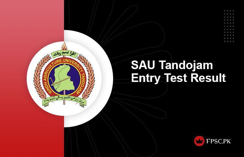 SAU Tandojam Entry Test Result