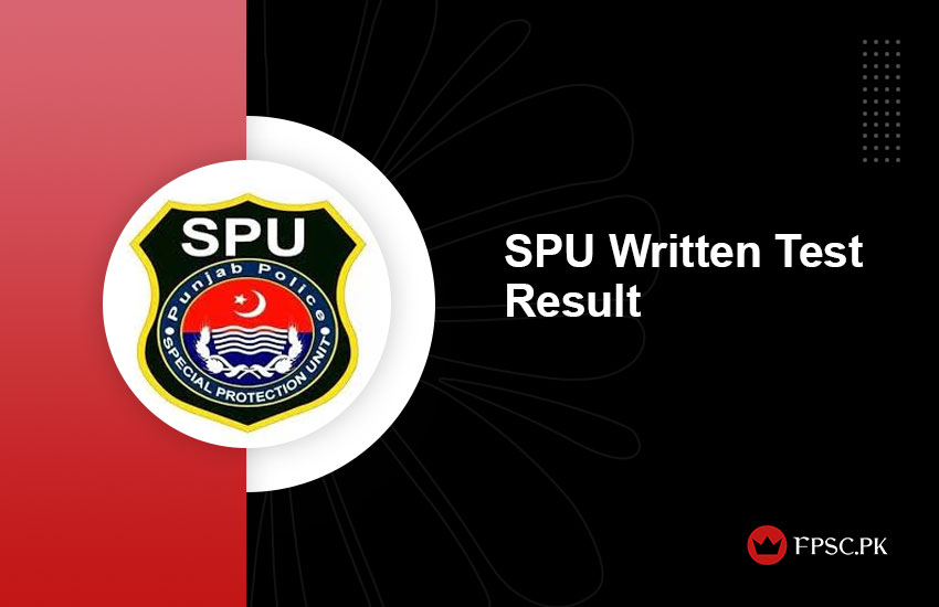 SPU Written Test Result