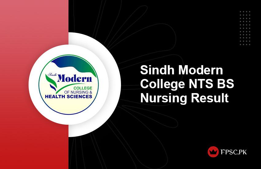 Sindh Modern College NTS BS Nursing Result