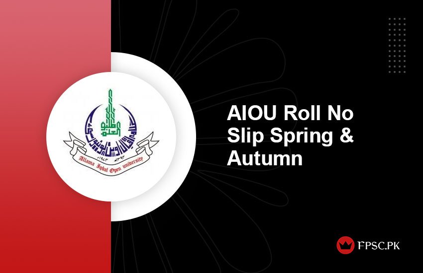 AIOU Roll No Slip Spring & Autumn