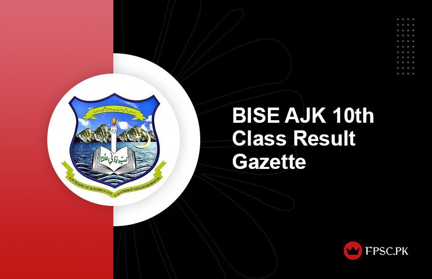 Ajk Bise Result Gazette 2024 10th Class