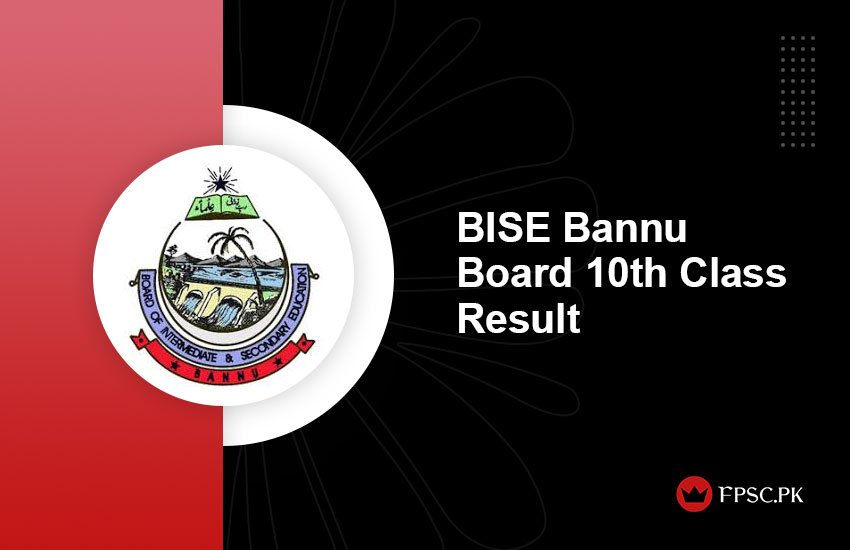 BISE Bannu Board 10th Class Result