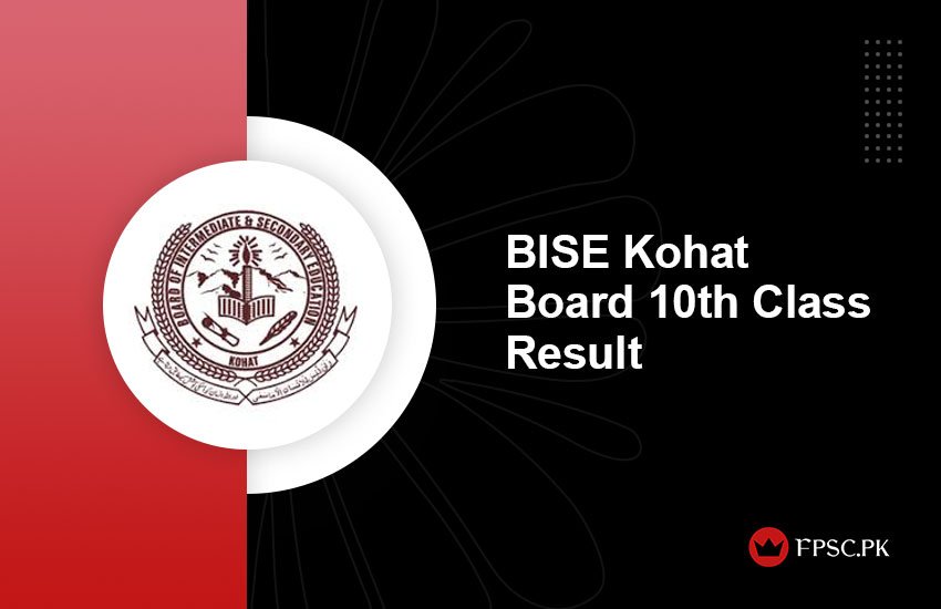 BISE Kohat Board 10th Class Result
