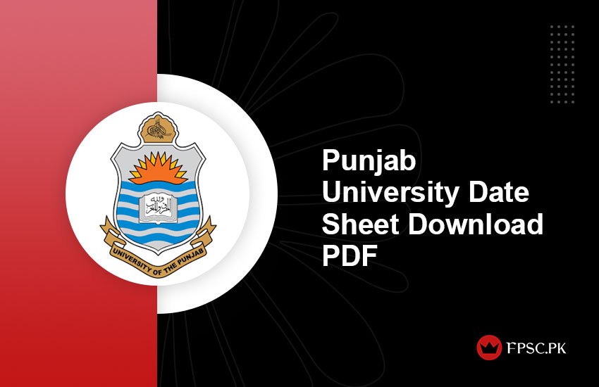 Punjab University Date Sheet Download PDF