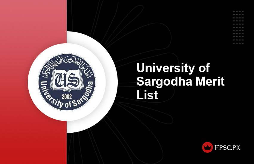 University of Sargodha Merit List