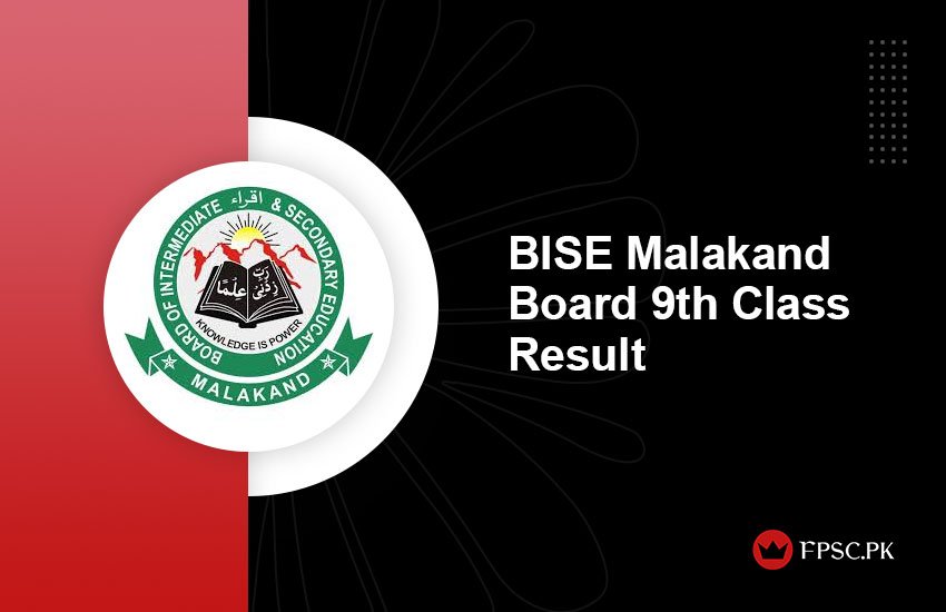 BISE Malakand Board 9th Class Result