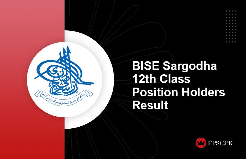 BISE Sargodha 12th Class Position Holders Result