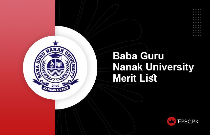 Baba Guru Nanak University Merit List