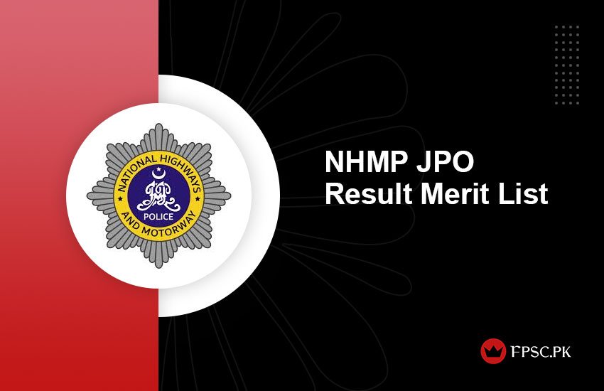 NHMP JPO Result Merit List