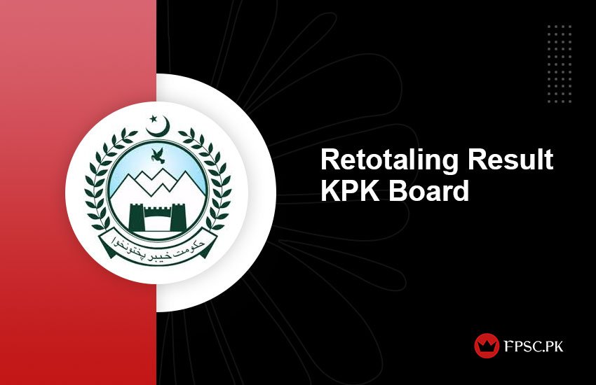 Retotaling Result 2024 KPK Board By Roll No, Name