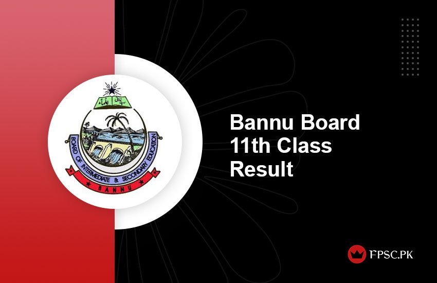 BISE Bannu Board Result 11th Class