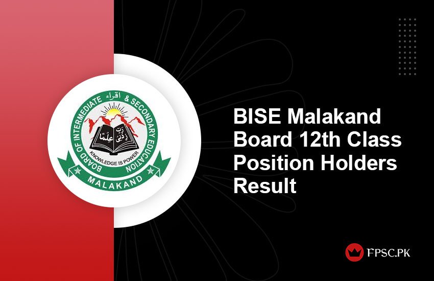 BISE Malakand Board 12th Class Position Holders Result
