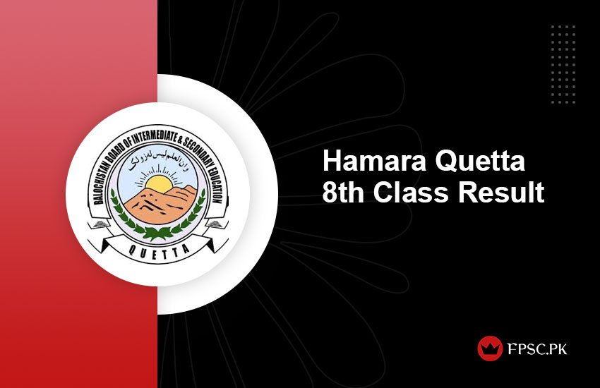 Hamara Quetta 8th Class Result