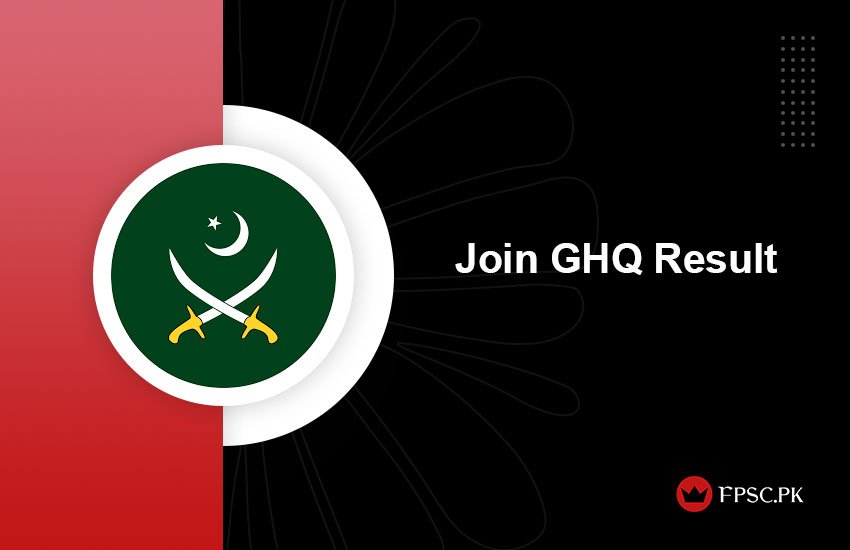 Join GHQ Result
