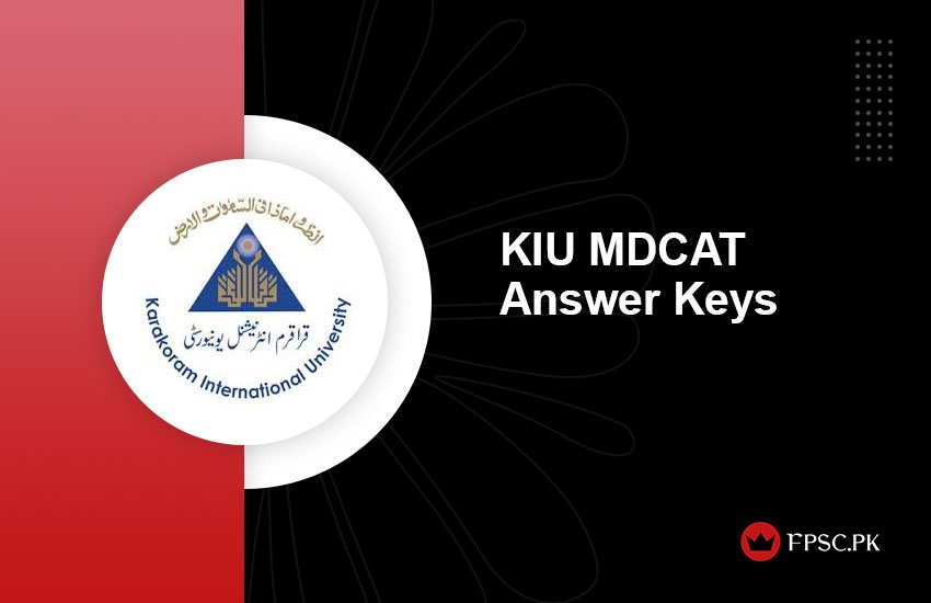 KIU MDCAT Answer Keys