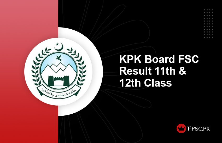 KPK Board FSC Result 11th & 12th Class