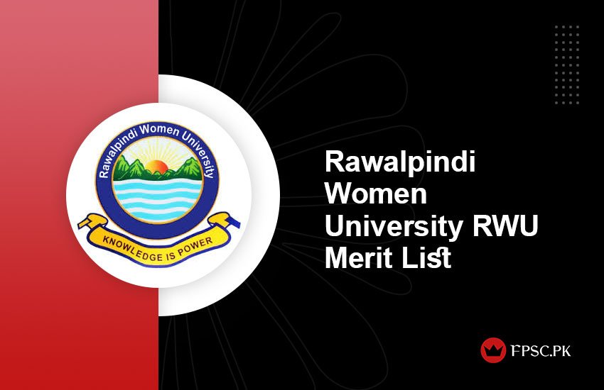 Rawalpindi Women University RWU Merit List