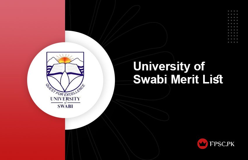 University of Swabi Merit List