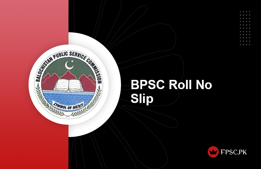 BPSC Roll No Slip
