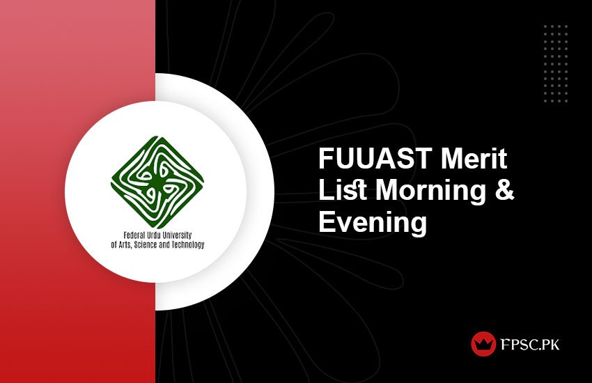 FUUAST Merit List Morning & Evening