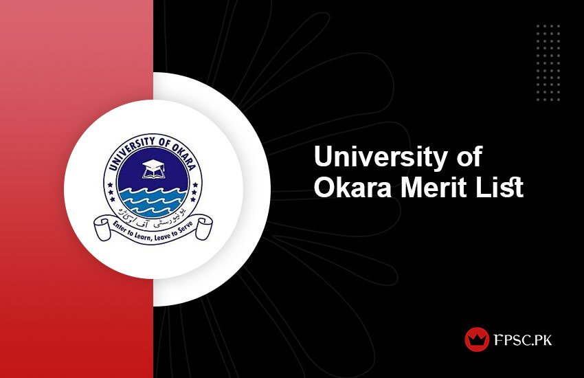 University of Okara Merit List