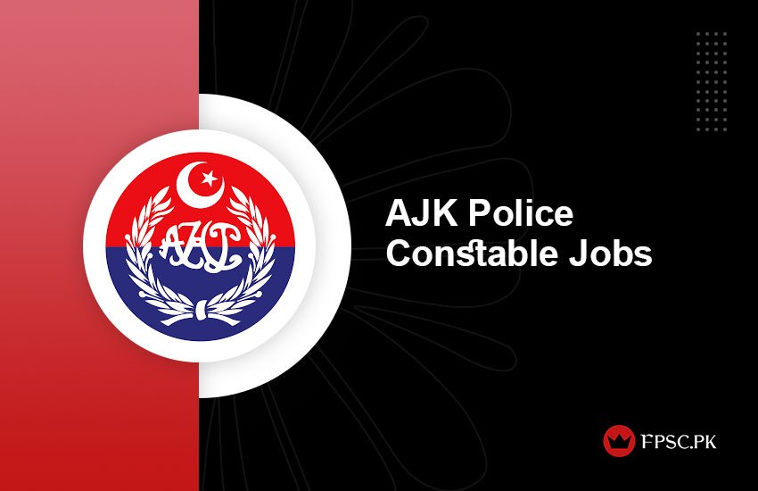 AJK Police Constable Jobs