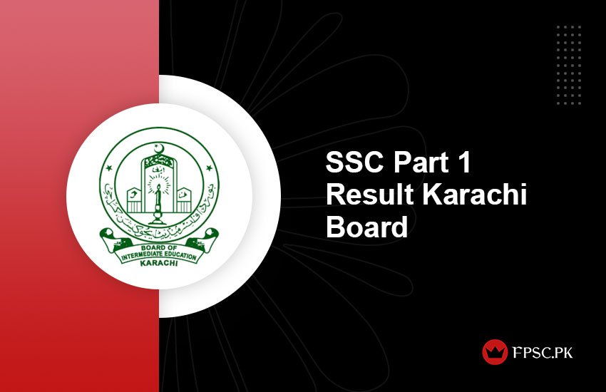 SSC Part 1 Result 2024 Karachi Board [Science & Arts Group]