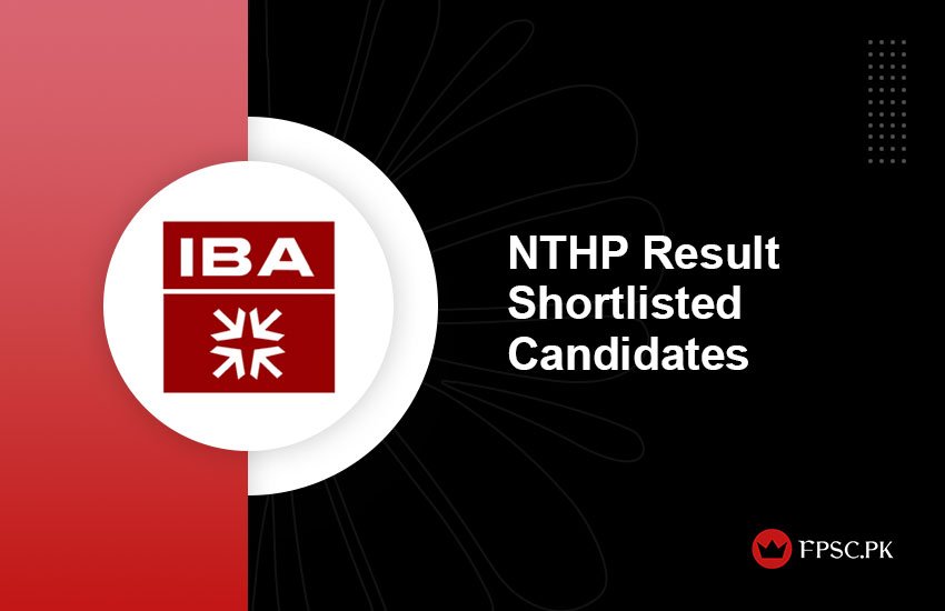 NTHP Result Shortlisted Candidates