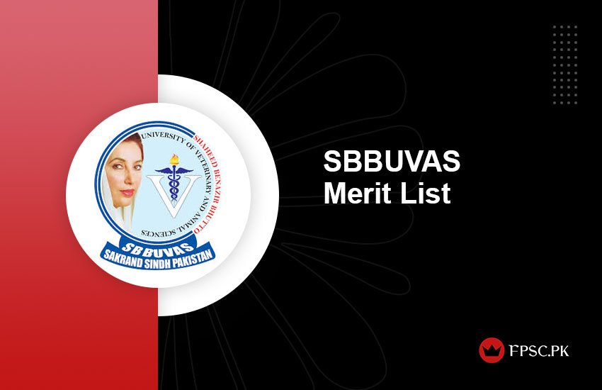 SBBUVAS Merit List